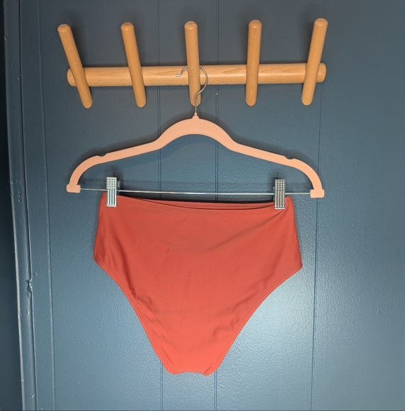 Rust Red Women's swim set - Picture 3 of 4